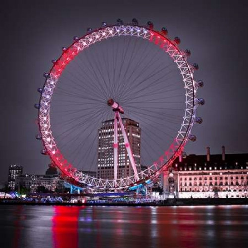 London Eye at night Poster Print by  Assaf Frank - Item # VARPDXAF20110428022C08 London Eye at night Poster Print by  Assaf Frank - Item # VARPDXAF20110428022C08