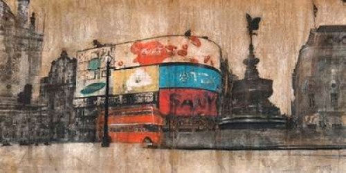 Piccadilly Circus 1 Poster Print by Dario Moschetta - Item # VARPDX2DM898