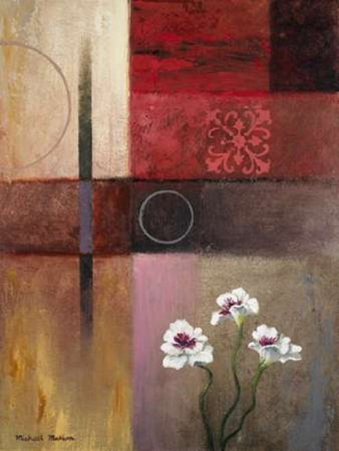 Flowers and Abstract Study II Poster Print by Michael Marcon - Item # VARPDX6826