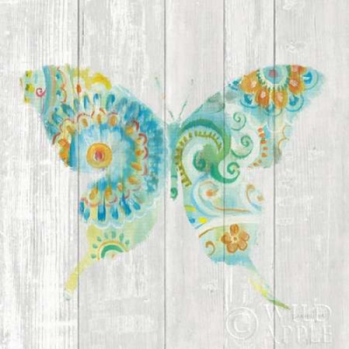Spring Dream Paisley IX Poster Print by  Danhui Nai - Item # VARPDX24940