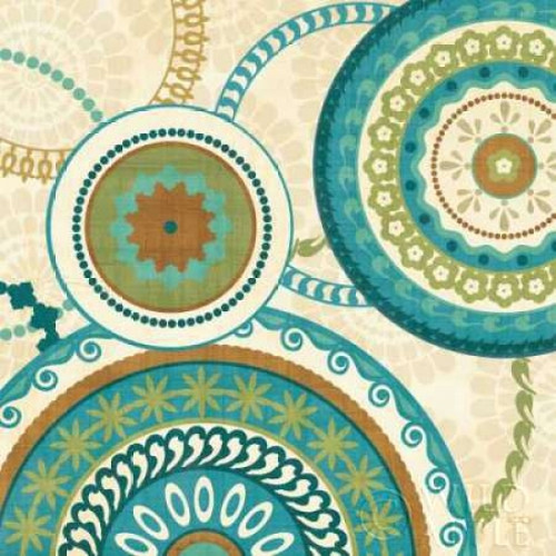 Owl Forest Suzani II ` Poster Print by Veronique Charron - Item # VARPDX9070