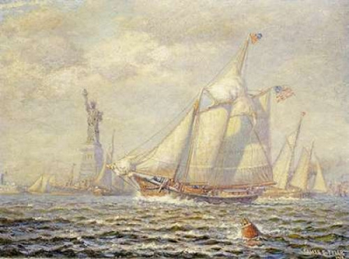 New York Harbor Poster Print by  James Gale Tyler - Item # VARPDX268608