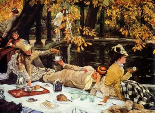 The Picnic Poster Print by  James Jacques Tissot - Item # VARPDX374480