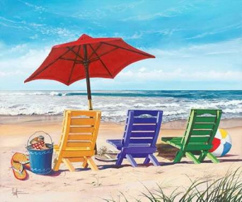 Beachy Keen Poster Print by Scott Westmoreland