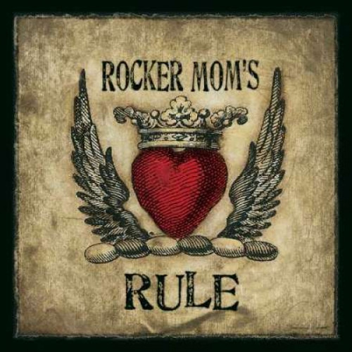 Rocker Moms Rule Poster Print by Stephanie Marrott - Item # VARPDXSM6052