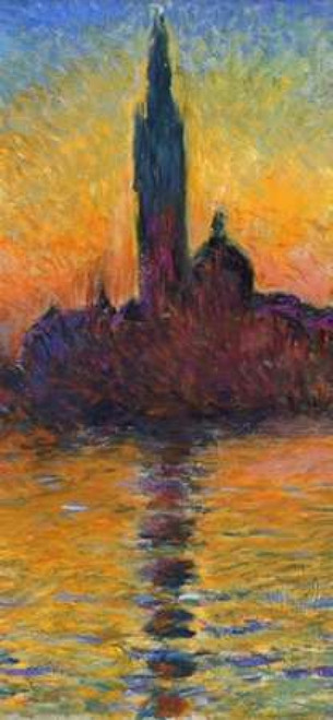 Twilight Venice - left Poster Print by  Claude Monet - Item # VARPDX394138