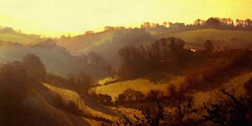 Misty Valley Poster Print by Noah Bay - Item # VARPDXB3105D
