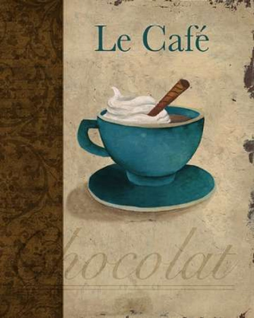 Le Caf  Poster Print by Elizabeth Medley - Item # VARPDX9514B
