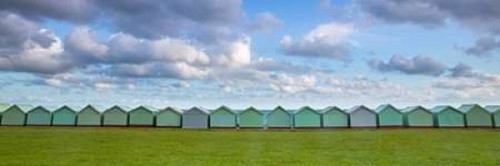 Beach huts in a row Poster Print by  Assaf Frank - Item # VARPDXAF20160428124C03