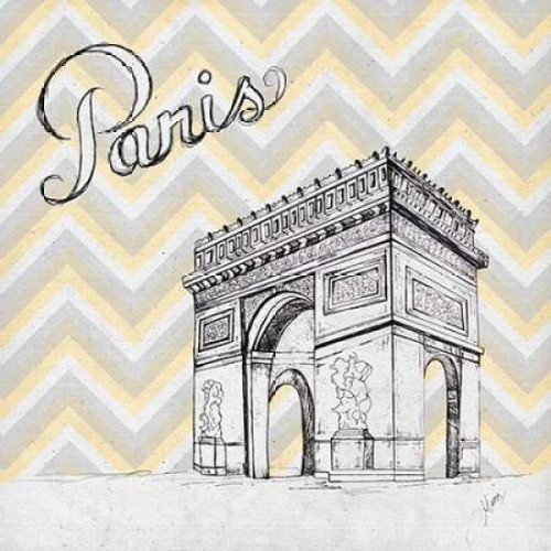 Textile Paris Poster Print by Gina Ritter - Item # VARPDX9553