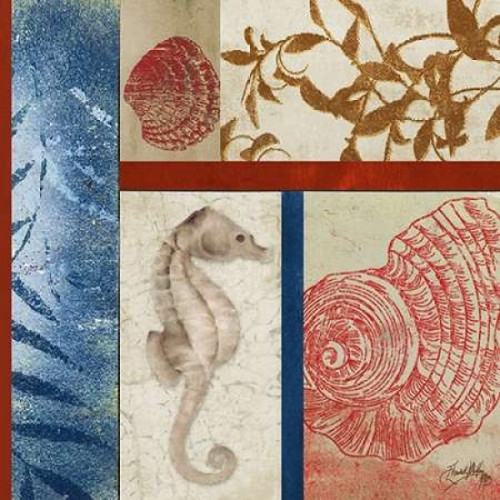 Nautical Surroundings Squares I Poster Print by Elizabeth Medley - Item # VARPDX8972E