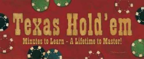 Texas Hold Em Poster Print by Stephanie Marrott - Item # VARPDXSM227