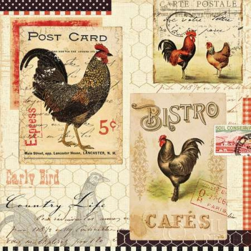 Rooster Farm I Poster Print by Alain Pelletier - Item # VARPDX9486