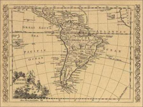 South America 1802 Poster Print by  World Map - Item # VARPDXCC2723