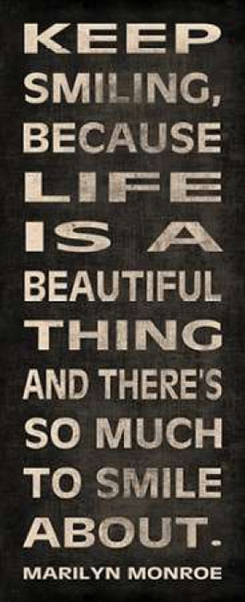Keep Smiling Poster Print by N Harbick - Item # VARPDXHRB190