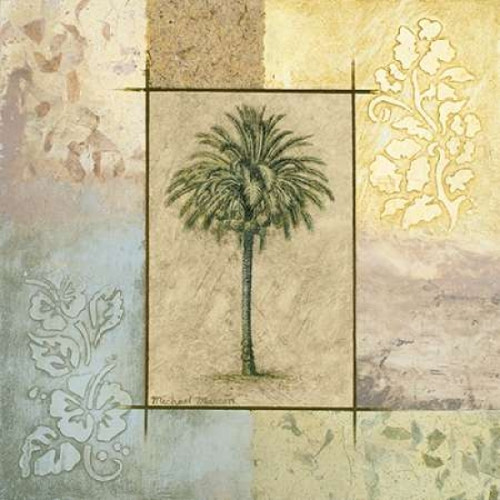 Palm Woodcut II Poster Print by Michael Marcon - Item # VARPDX7307