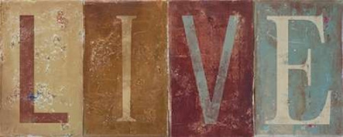 LIVE Poster Print by Patricia Pinto - Item # VARPDX7377C