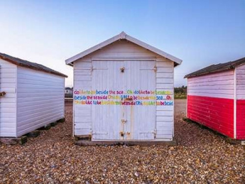 Umbrella on the beach at sunset Poster Print by  Assaf Frank - Item # VARPDXAF20130423074XC01