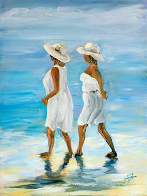 Women on Beach I Poster Print by  Julie DeRice - Item # VARPDX9718
