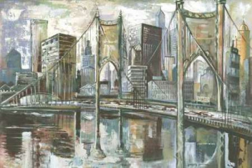 Cityscape I Poster Print by Gregory Gorham - Item # VARPDXGOR339