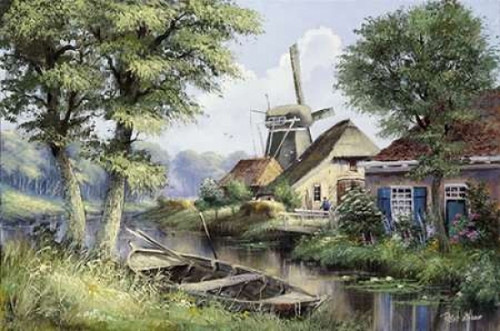 Dutch country scene Poster Print by Reint Withaar - Item # VARPDXRW199911
