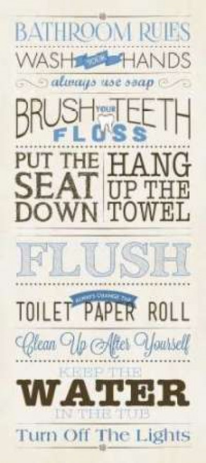 Bathroom Poster Print by Stephanie Marrott - Item # VARPDXSM10921