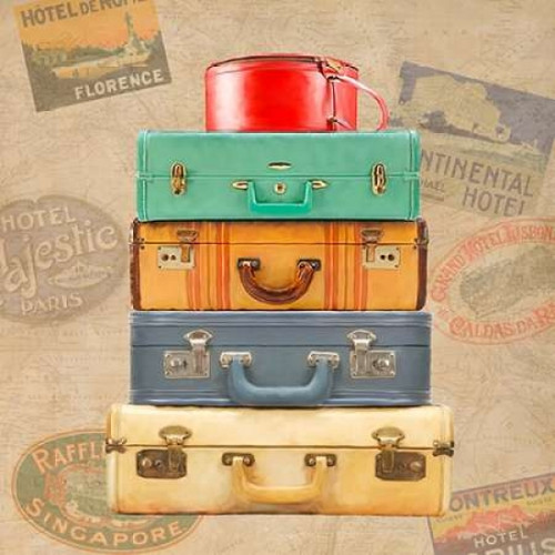 Bagage   man II Poster Print by  Joannoo - Item # VARPDX1JO2876