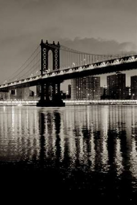 Manhattan Bridge at Night Poster Print by Alan Blaustein - Item # VARPDXB3265D