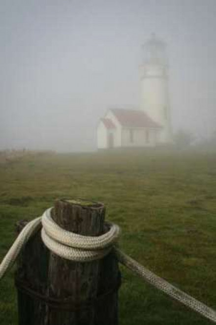 Misty Lighthouse I Poster Print by Vitaly Geyman - Item # VARPDXPSVIT397