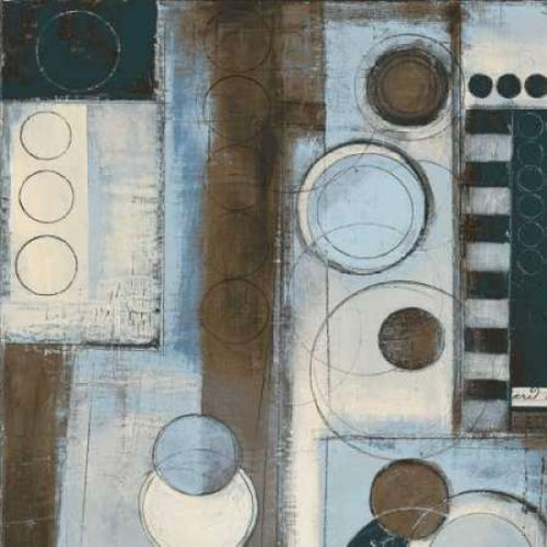 Rush Hour Blues Sq. I Poster Print by Kimberly Poloson - Item # VARPDXPOL270