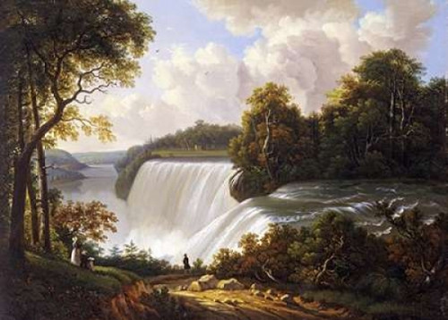 Niagara Falls Scene Poster Print by  Victor DeGrailly - Item # VARPDX264833