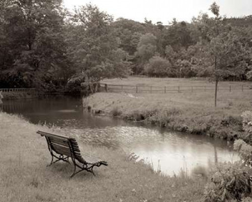 Banc de Jardin - 64 Poster Print by Alan Blaustein - Item # VARPDXABFRC164