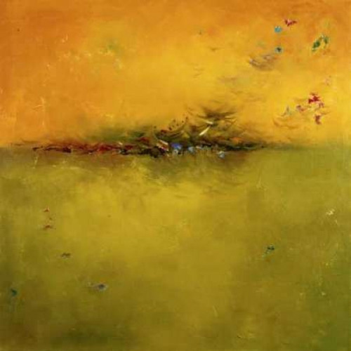 Green Sunset Poster Print by Patricia Pinto - Item # VARPDX6012
