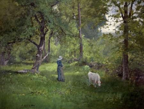 Taking a Walk Poster Print by  George Inness - Item # VARPDX282232