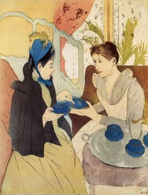 The Visit 1891 Poster Print by  Mary Cassatt - Item # VARPDX372745