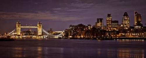 London skyline over river Thames Poster Print by  Assaf Frank - Item # VARPDXAF20110711044