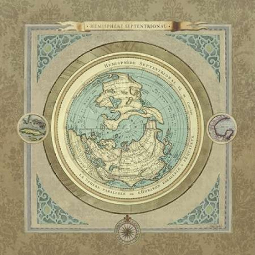 North and South Maps I Poster Print by Elizabeth Medley - Item # VARPDX8564R