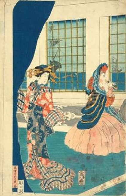 Fascination over an American Woman 1868 Poster Print by Unknown - Item # VARPDX342662