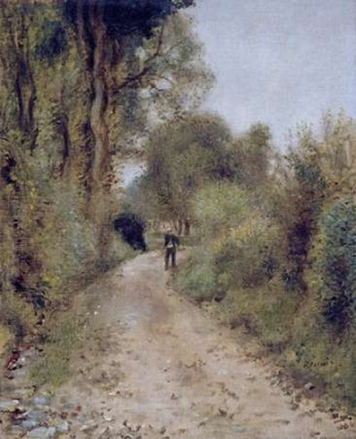 On The Path Poster Print by  Pierre-Auguste Renoir - Item # VARPDX265447