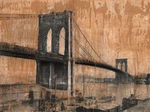Brooklyn Bridge 2 Poster Print by Dario Moschetta - Item # VARPDX3DM896