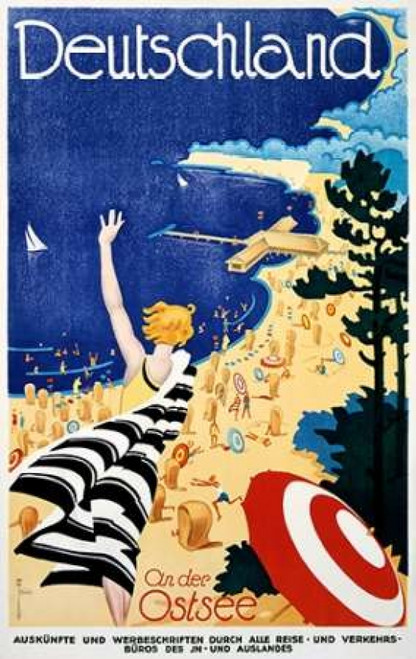 Deutschland / An der Ostsee Poster Print by  Leonhard F.W. Fries - Item # VARPDX294684