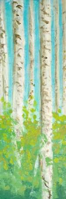 Vibrant Birchwood I Poster Print by Walt Johnson - Item # VARPDX9915