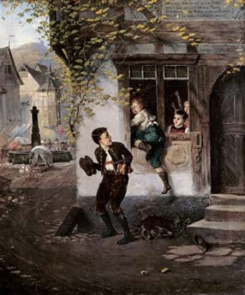 The Naughty Schoolboys Poster Print by  Fritz Beinke - Item # VARPDX267685