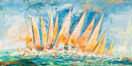 Tra le onde Poster Print by  Luigi Florio - Item # VARPDX2LR3454