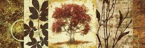 Red Tree Panel I Poster Print by Michael Marcon - Item # VARPDX9361A