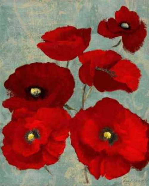 Kindles Poppies II Poster Print by Lanie Loreth - Item # VARPDX7684