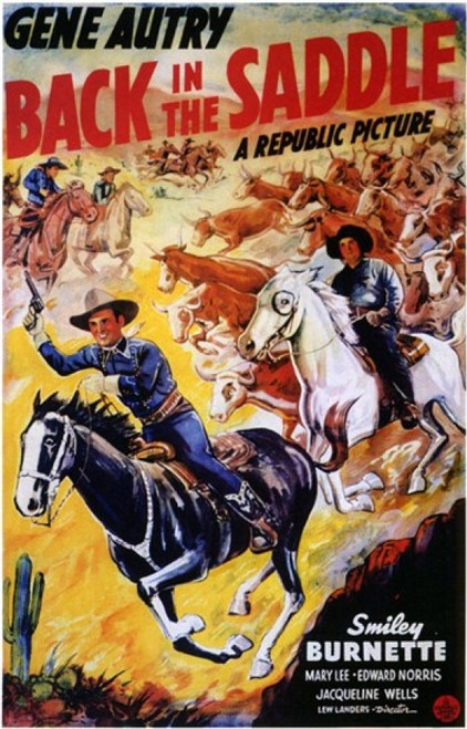 Back in the Saddle Movie Poster (11 x 17) - Item # MOV199289
