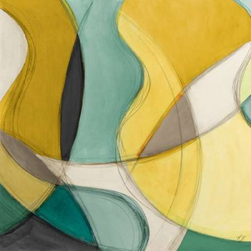 Curving Color Square I Poster Print by Lanie Loreth - Item # VARPDX9674R