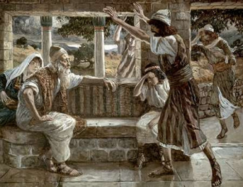 Job Hears Bad Tidings Poster Print by  James Jacques Tissot - Item # VARPDX280376