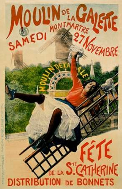Moulin de la Galette Poster Print by  Paul Sescau - Item # VARPDX294724